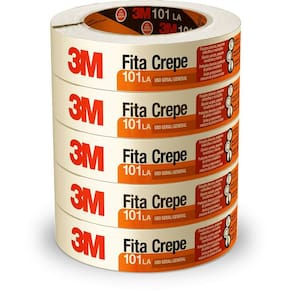 Fita Adesiva Crepe 24 X 50 M 101la | 5 Rolos - 3m