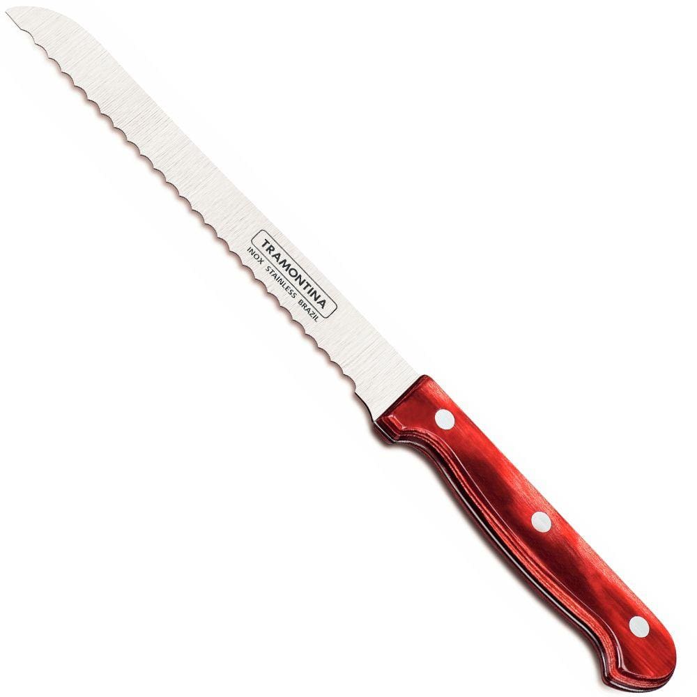 Faca para Pão 7" Aço Inox Polywood 21125177 - Tramontina