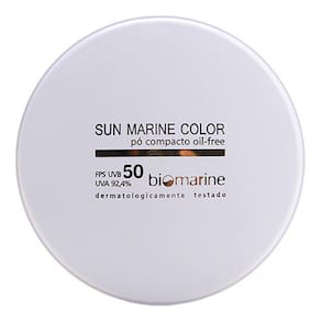Sun Marine Color Compacto FPS50 Biomarine - Pó Compacto 12g Natural