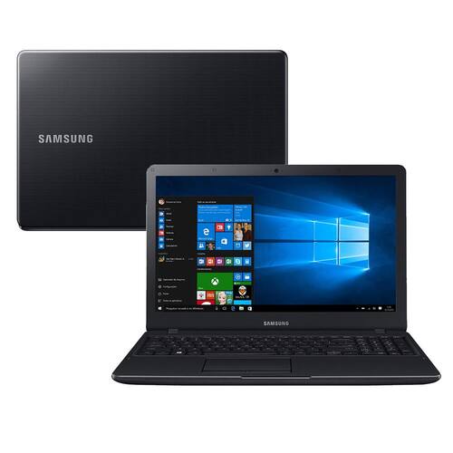 imagem-Notebook Samsung Core i3-5005U 4GB 1TB Tela Full HD 15.6” Windows 10 Essentials E34 NP300E5K-KF1BR
