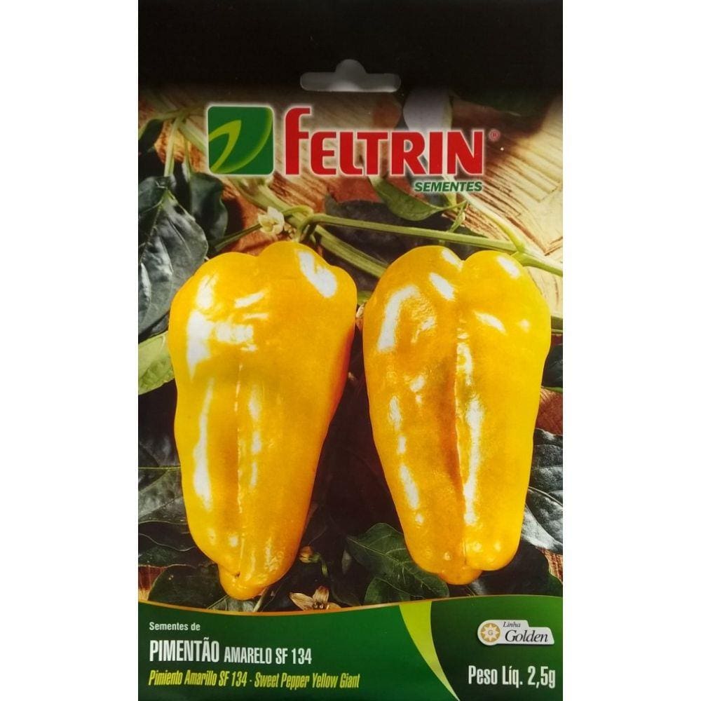 Semente de Pimentão Amarelo SF 134 Golden Feltrin 2,5 g