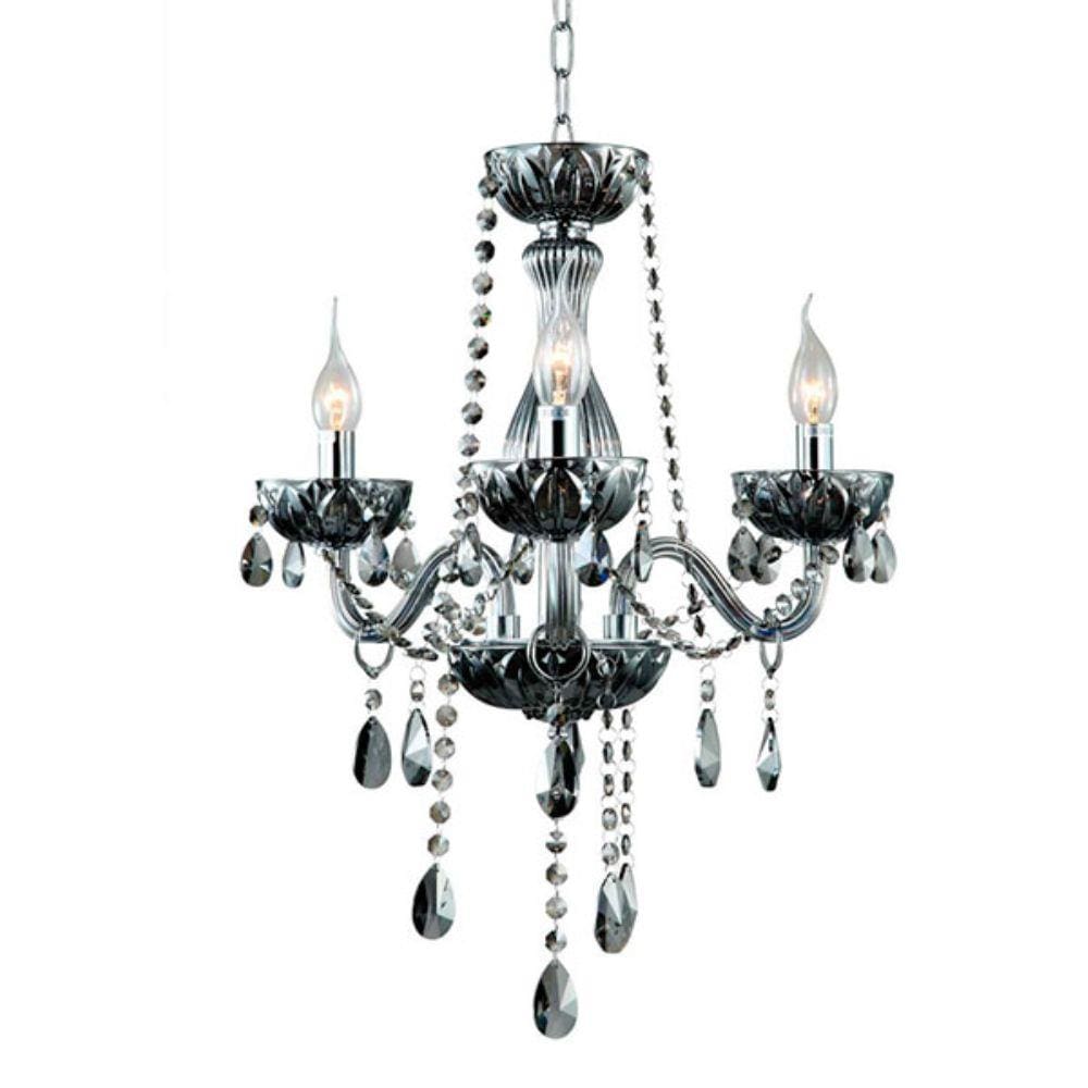 Lustre Anjou Fume Jf023S 3E14 43Cm Bella