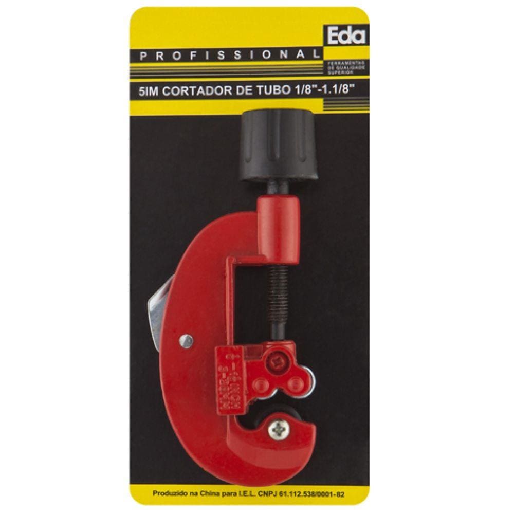 Cortador De Tubo 1/8-1.1/8" - Eda