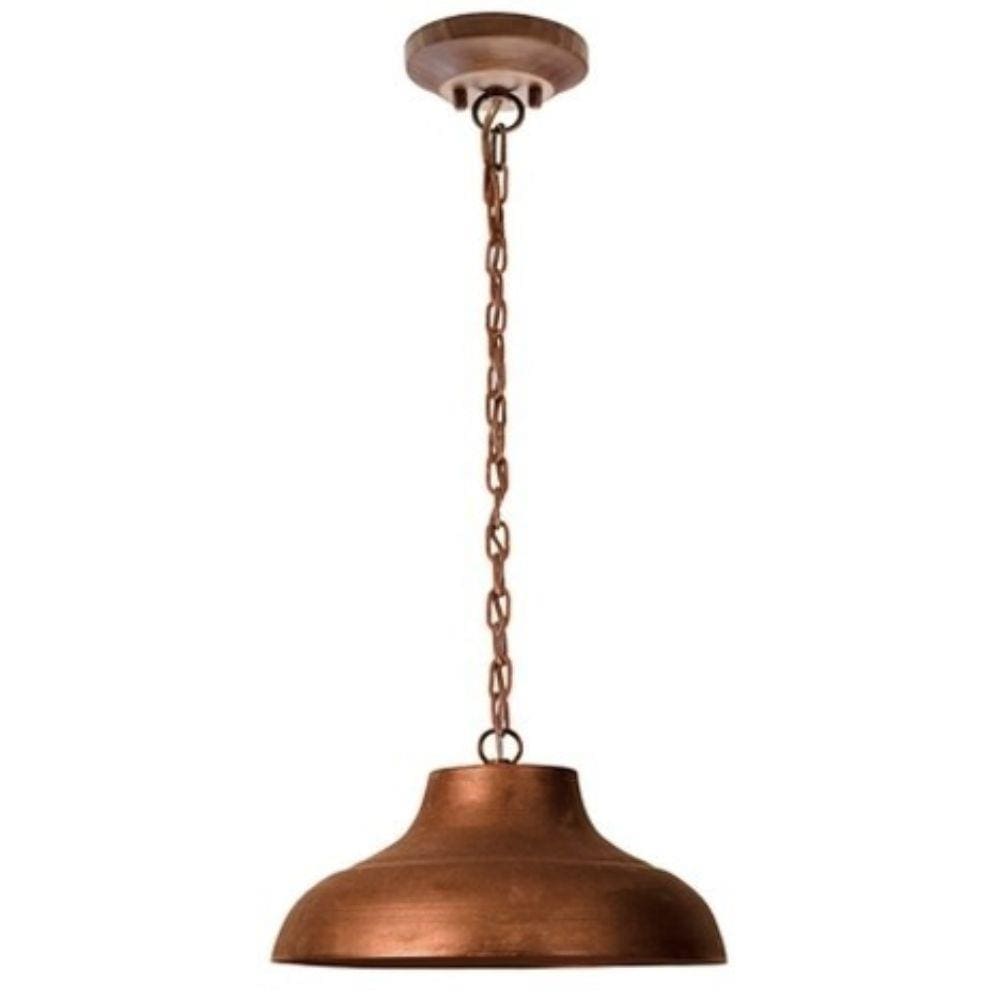 Pendente Estância 29cm Envelhecido Madelustre