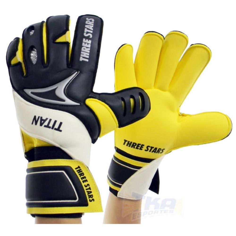 Luva Goleiro Three Stars Titan pto/amr - G