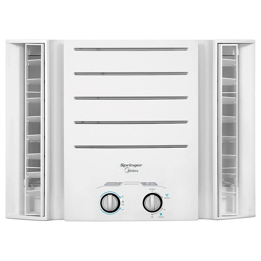 Ar-condicionado de Janela Springer Midea QCI108BB Frio 10.000 BTUs Mecânico com 2 Níveis de Velocidade
