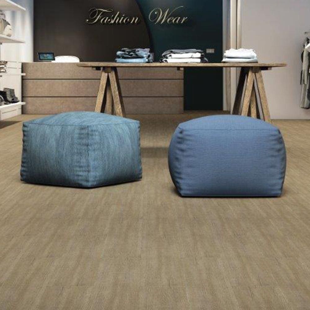 Piso Vinílico em Régua Ruffino Bravo 3mm x 15,24cm x 91,44cm - caixa com 2,60 m² - Angelim