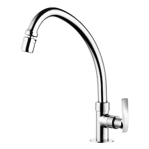 Torneira de Mesa para Cozinha com Bica Móvel 1167 C29 Cromada Lorenzetti