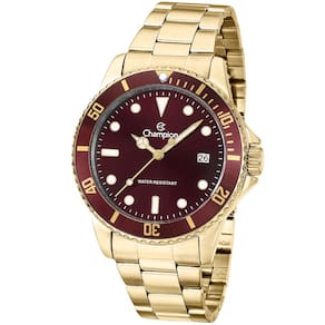 Relógio Masculino Analógico Champion CA31266R – Dourado