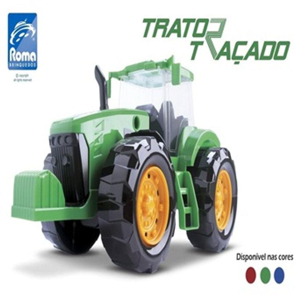 Trator Traçado Roma Verde