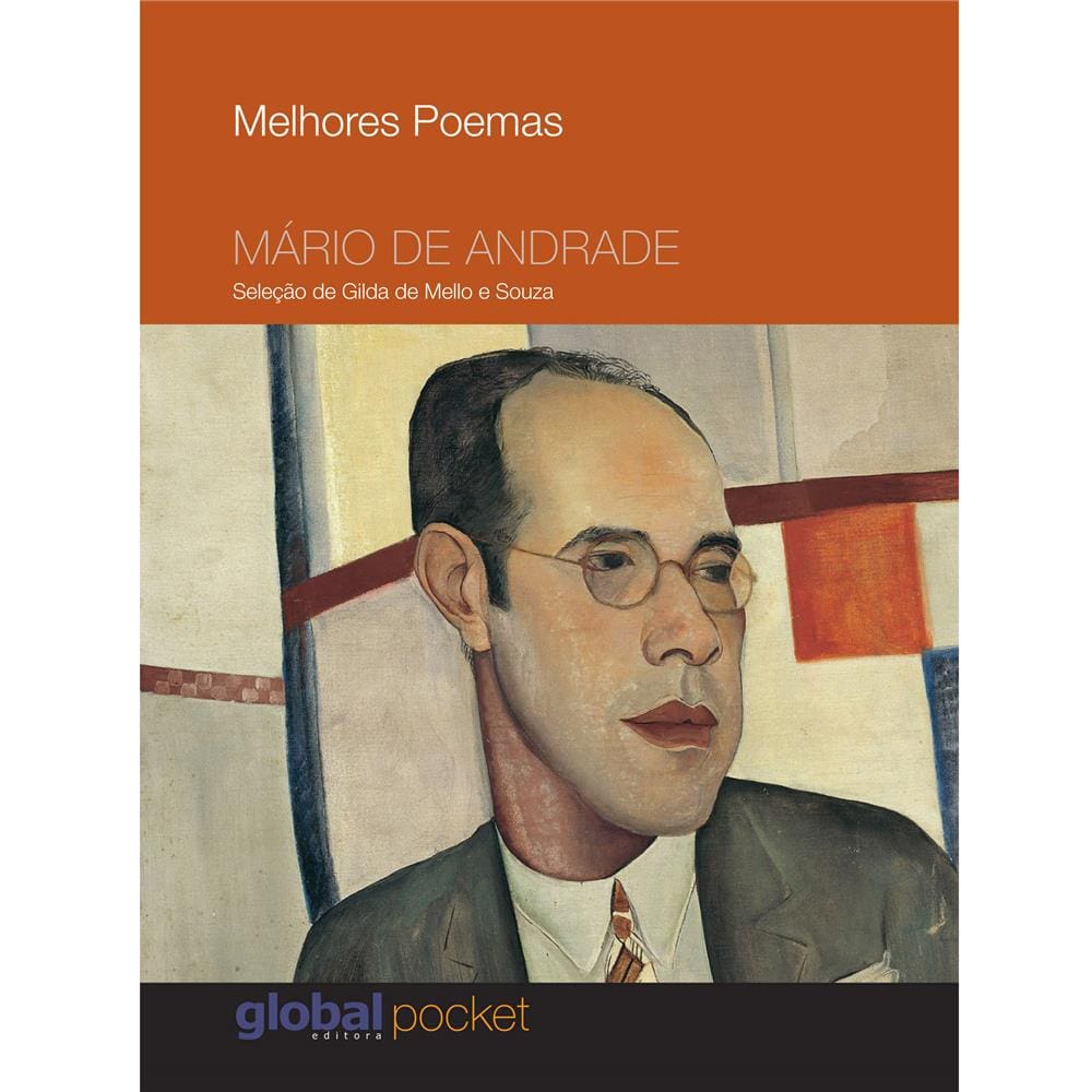 Livro - Melhores Poemas - Mário de Andrade - Gilda de Mello e Souza