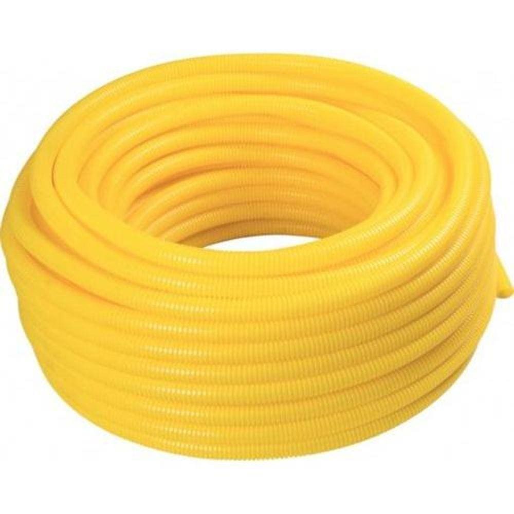 Conduíte Flexível Corrugado 1" X 25 Metros Amarelo - Tramontina
