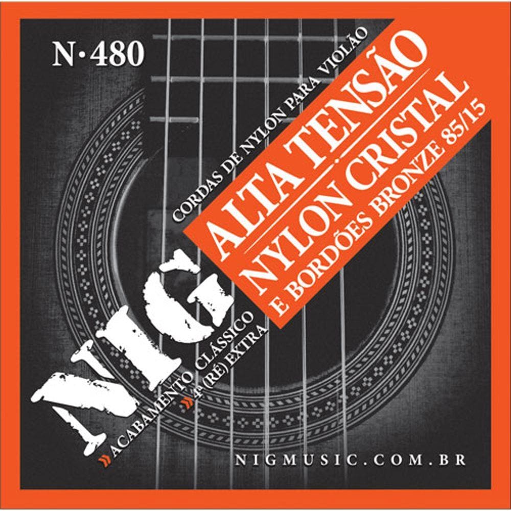 Encordoamento para Violão Nylon N480 - Nig
