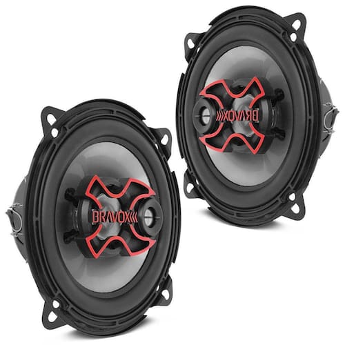 Par de Alto Falantes Triaxiais Bravox B3X50X 5 Polegadas 100W RMS 4 Ohms é ruim? Par de Alto Falantes Triaxiais Bravox B3X50X 5 Polegadas 100W RMS 4 Ohms é boa?