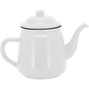 Bule Esmaltado Tradicional Branco 1700ml - Yazi - BRANCO