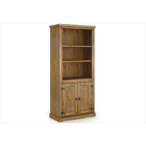 Estante Livreiro Imperial 8040 com 02 Portas e 05 Prateleiras Rustic - MPO