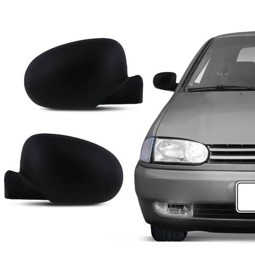Capa Retrovisor Gol Parati Saveiro G1 95 a 99 Special 00 a 02 Preta Lado Direito Passageiro Menor preço em Capa Retrovisor Gol Parati Saveiro G1 95 a 99 Special 00 a 02 Preta Lado Direito Passageiro