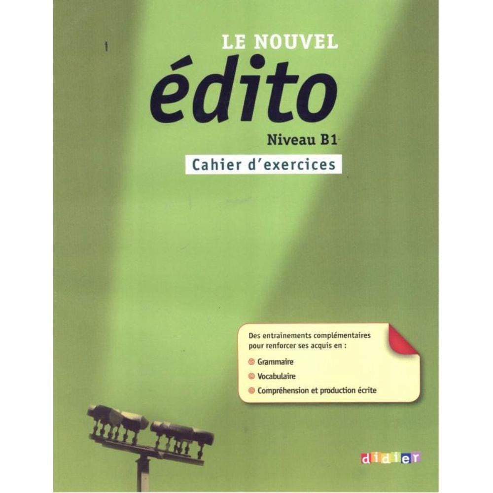 Nouvel Edito B1 - Cahier D´Entrainement