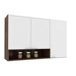 Armário Bartira Turmalina com 3 Portas e 3 Prateleiras - 105,4cm de largura