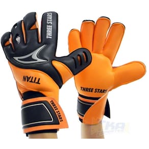 Luva Goleiro Three Stars Titan Pto/Lrj