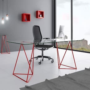Mesa para Computador Leblon Vermelha
