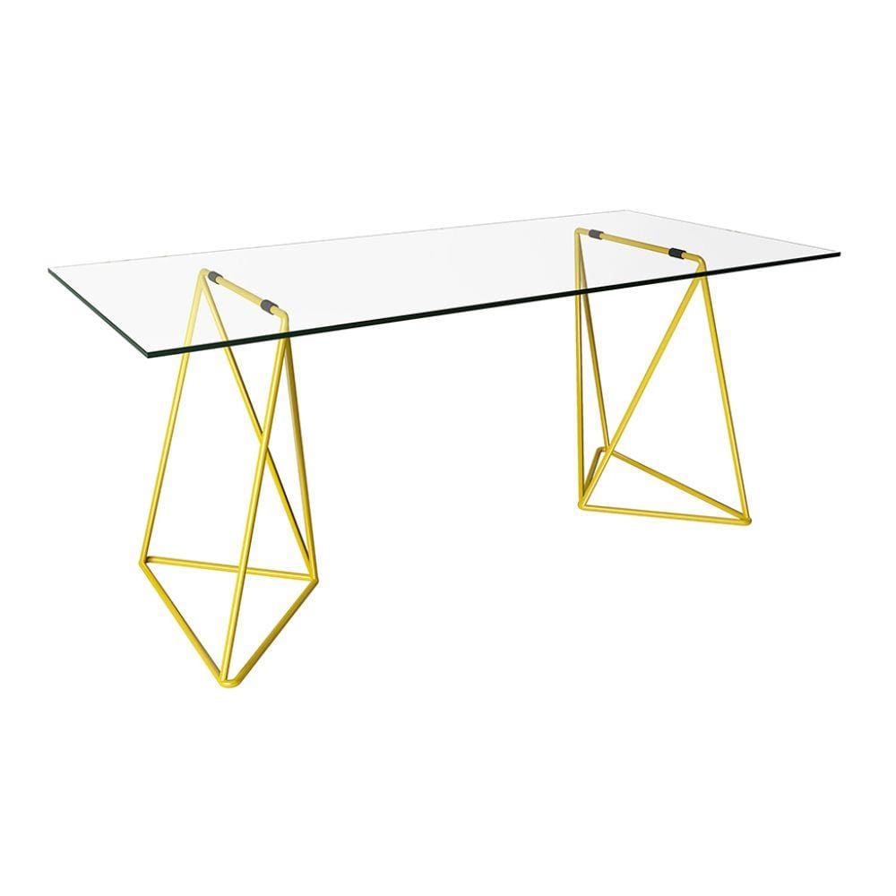 Mesa para Computador Leblon Amarela