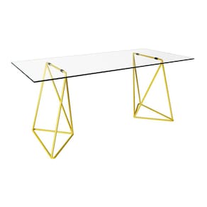 Mesa para Computador Leblon Amarela