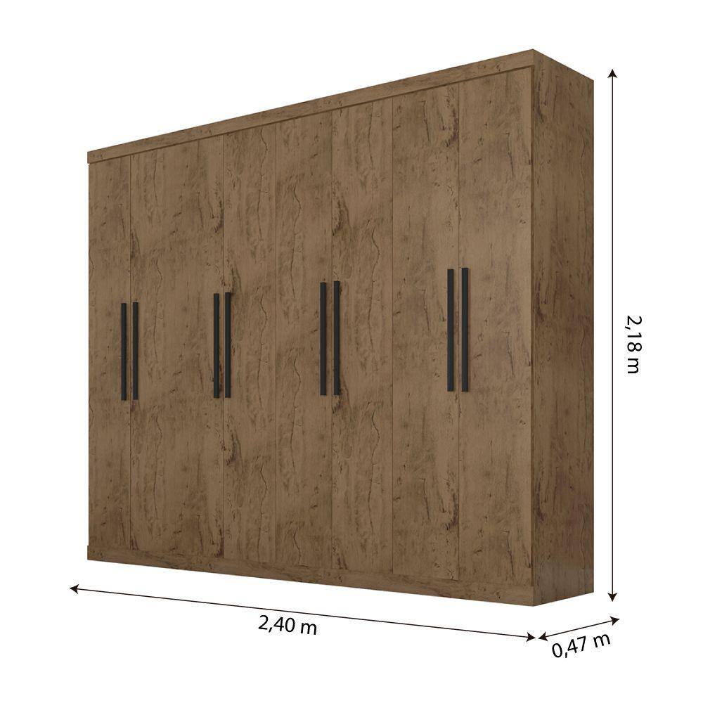 Guarda-Roupa Casal 8 Portas