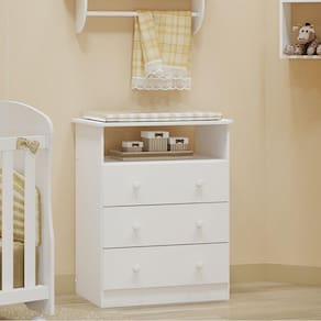 Cômoda Smim Móveis Peroba Branco