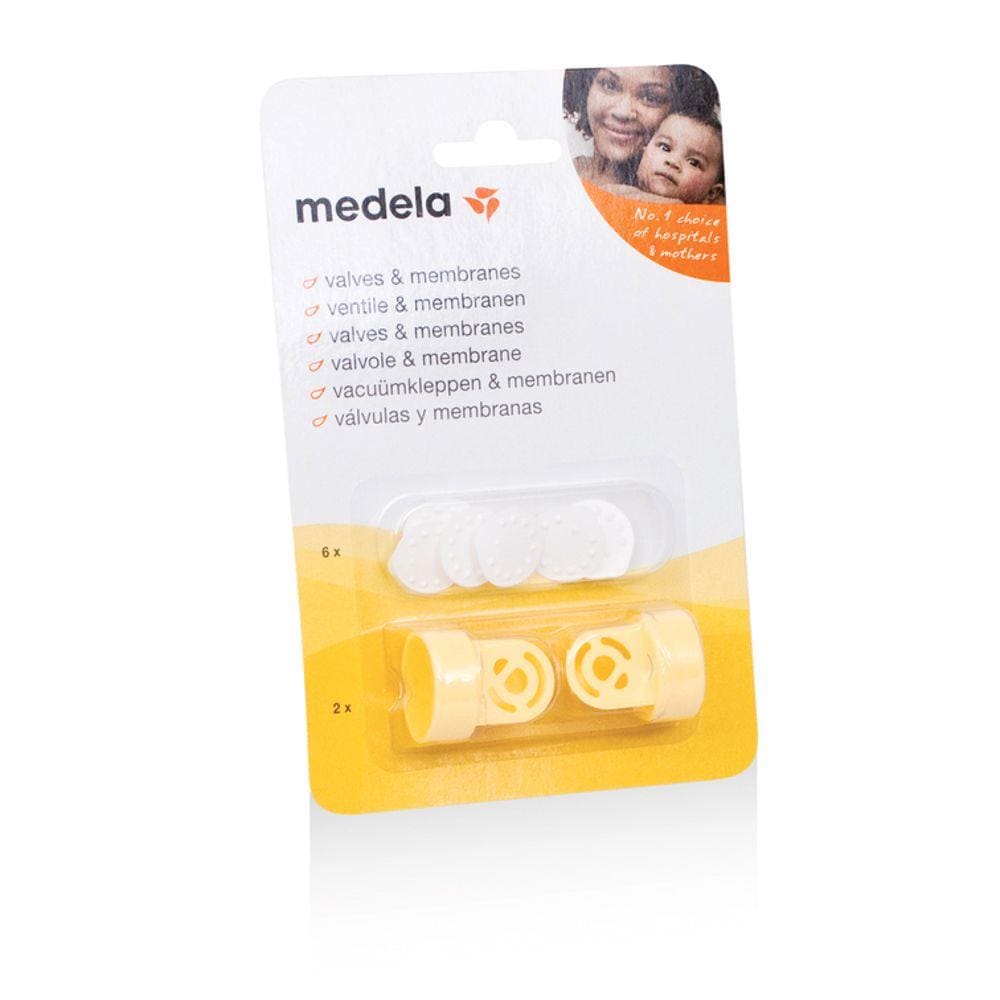 Kit com 2 valvulas e 6 membranas - Medela