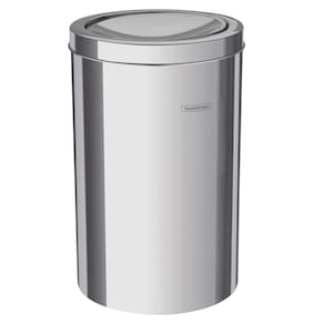 Lixeira Tramontina com Tampa Basculante Swing 94542/112 em Aço Inox – 12 L