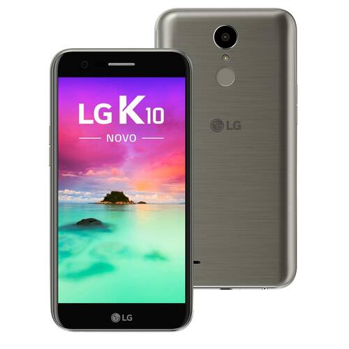 imagem-Smartphone LG K10 Novo M250DS Titânio com 32GB, Dual Chip, Tela de 5.3" HD, 4G, Android 7.0, Câmera 13MP e Processador Octa Core de 1.5 GHz