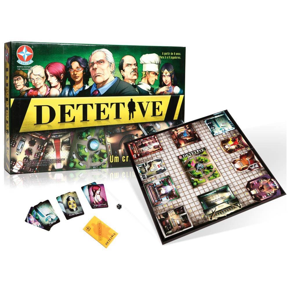 Jogo De Tabuleiro Detetive Jr.