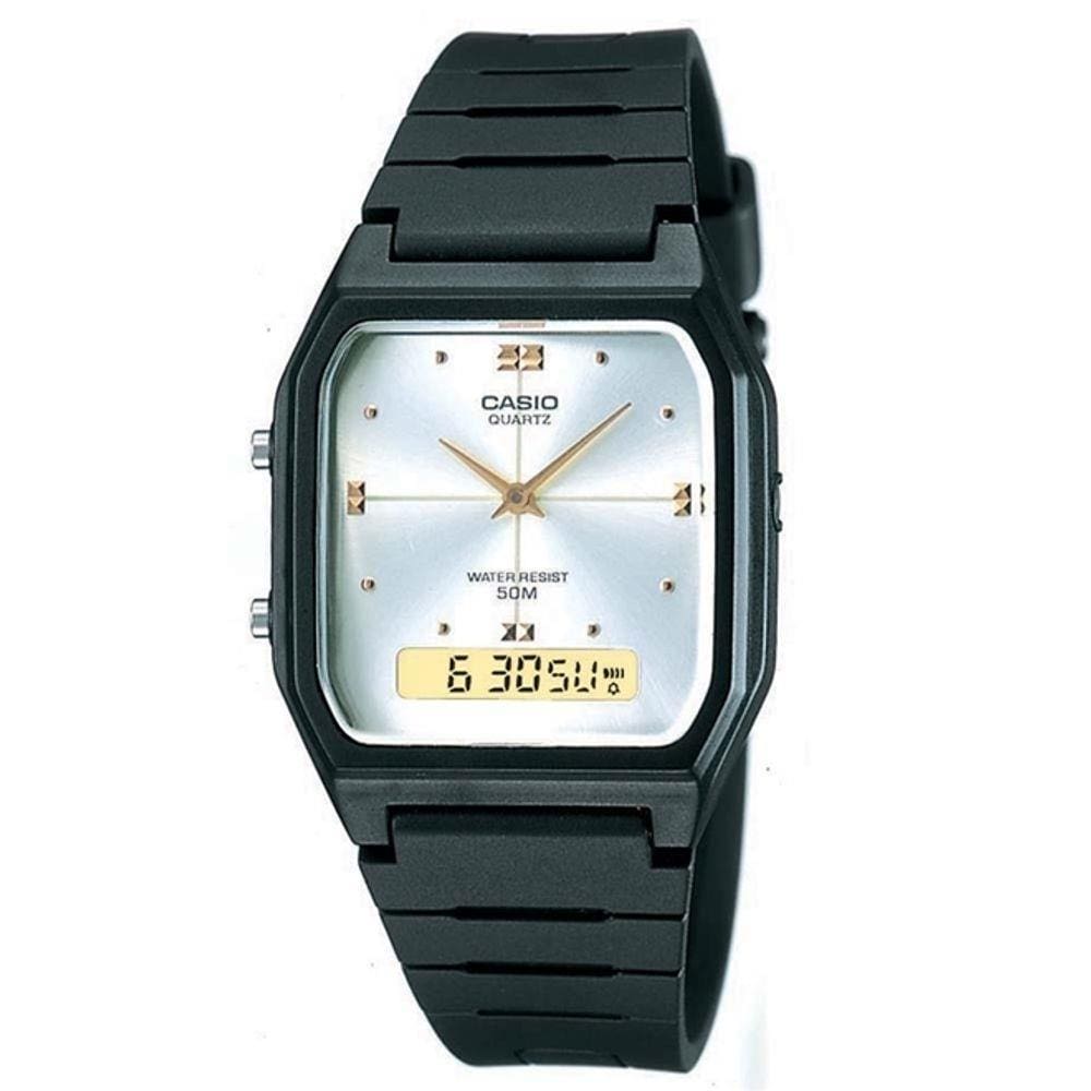 Relógio Feminino Casio Vintage - Aw-48he-7avdf - Preto