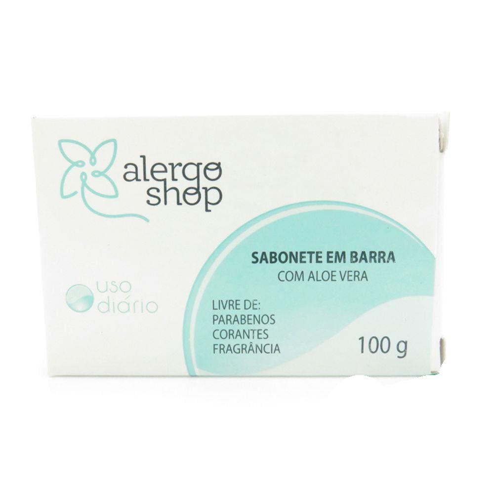 Sabonete Em Barra Uso Diário Hipoalergênico 100g Alergoshop