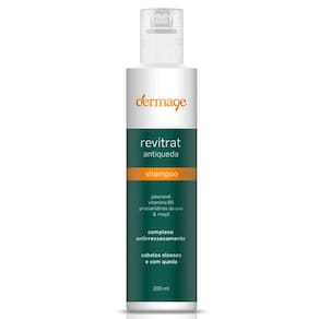 Revitrat Shampoo Antiqueda Cabelos Oleosos Dermage 200Ml