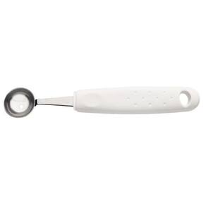 Boleador em Aço Inox e Cabo Branco - Utilit - Tramontina