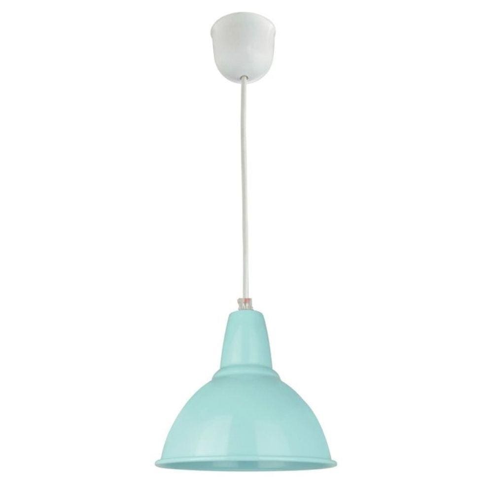 Pendente Aço Barcelona Verde Azulado