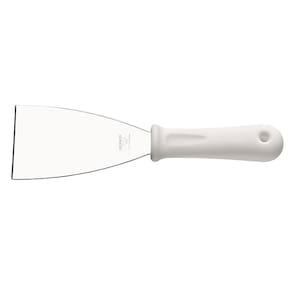 Espátula Raspadora Brinox Precision em Aço Inox 8 cm - Branca