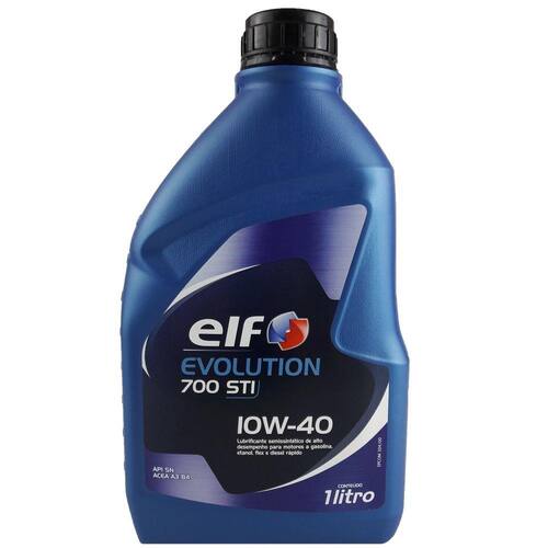 Óleo Lubrificante do Motor Elf Evolution 700 STI 10W40 Semissintético - 1L Menor preço em Óleo Lubrificante do Motor Elf Evolution 700 STI 10W40 Semissintético - 1L