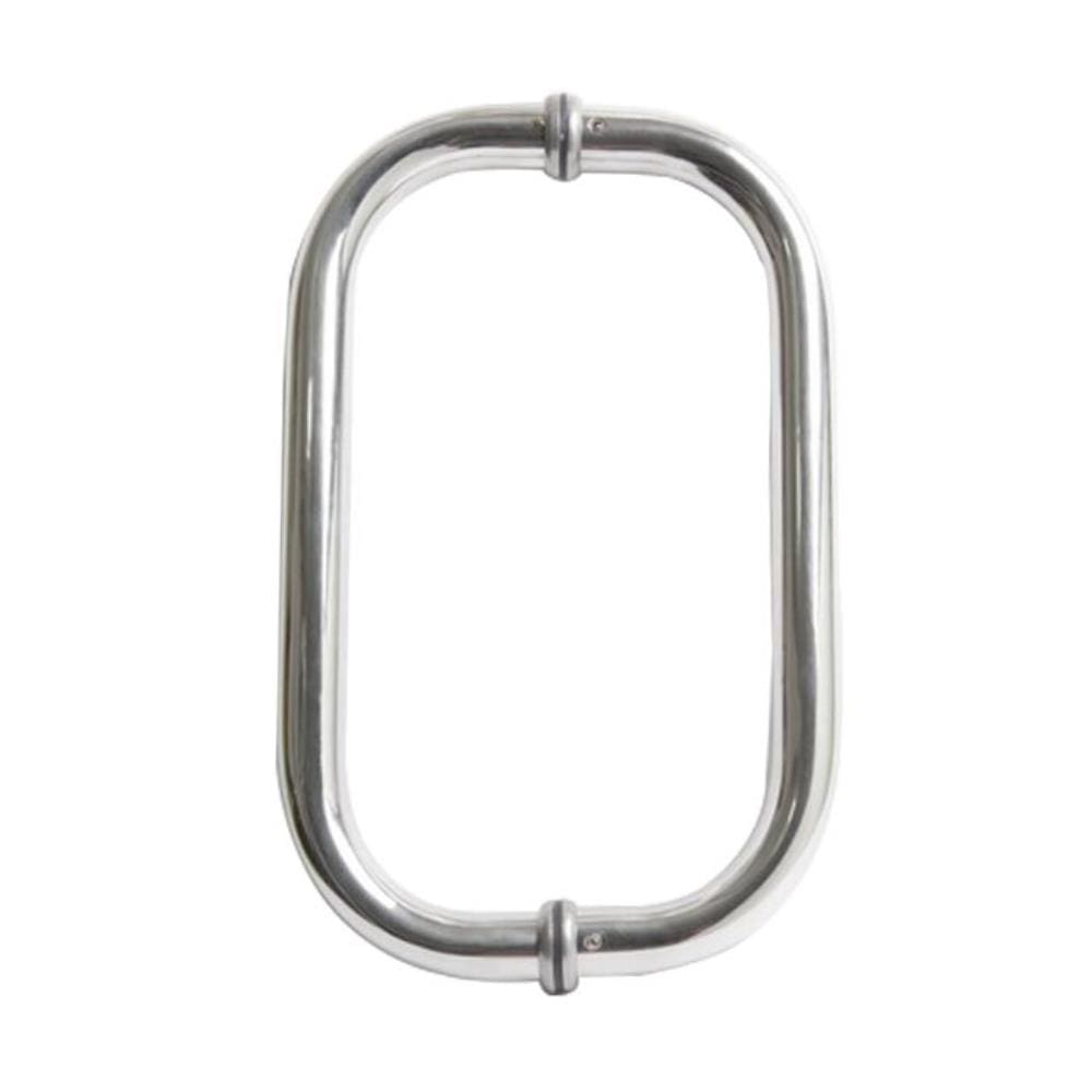 Puxador para Porta Duplo 30cm em Inox 180 Ligação