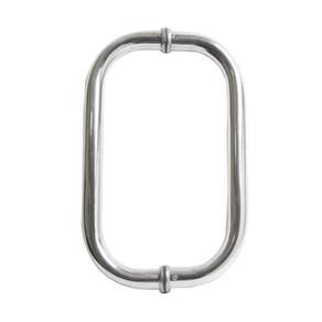 Puxador para Porta Duplo 30cm em Inox 180 Ligação