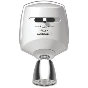 Ducha Relax Branco E Cromado Lorenzetti 5500W