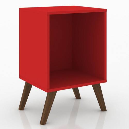 Mesa de Cabeceira/Mesa de Canto/Lateral MovelBento RT3013 com Pés de Madeira Maciça é boa?