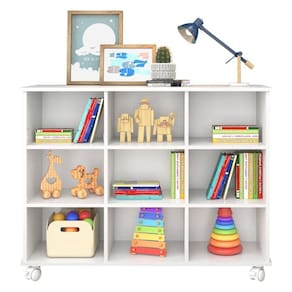 Nicho Organizador 108 x 83cm c/ Rodízios - Qmovi 1478