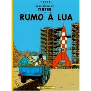 Livro - As Aventuras de Tintim - Rumo a Lua