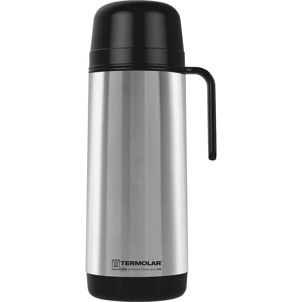 Garrafa Térmica de Rosca 1L Lúmina Inox Termolar