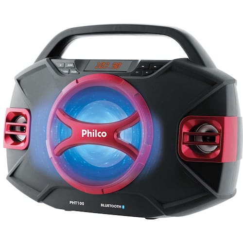 Caixa Acústica PHT100 Bluetooth Entrada USB MP3 Micronofe Sem fio – 100W RMS é boa?