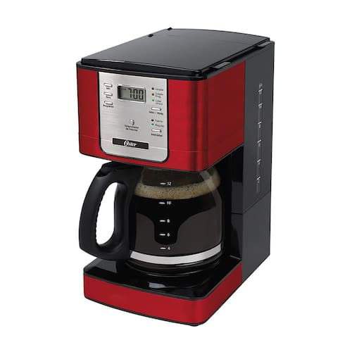 imagem-Cafeteira Elétrica Oster Flavor Programável 4401 36 Xícaras - Vermelha - 220V
