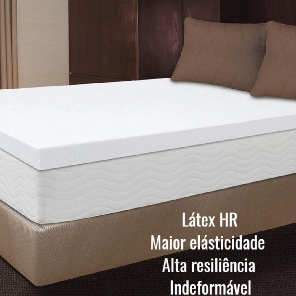 Pillow Top Látex Hr Foam King 5cm espessura